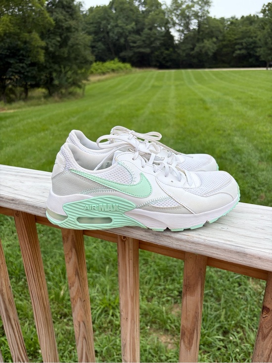 Nike Shoes - Nike Women’s Air Max Excee White Sneakers with Mint Accents size 9 FZ3769-100